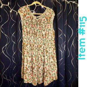 Torrid Size 3  / 3x floral sundress sleeveless